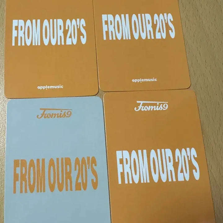 [BUNJANG] fromis_9 From Our 20s Apple Music POB Photocard (Hayoung, Chaeyoung, Jiheon) / 프로미스나인 from our 20s 애플뮤직 특전 포카 (하영, 채영, 지헌)
