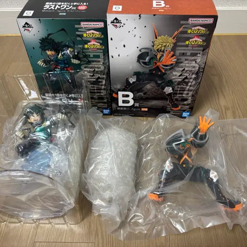 [BUNJANG] My Hero Academia Ichiban Kuji Blaster Version Last One Izuku Midoriya &amp; Prize B Katsuki Bakugo Figures Bundle / (블라스터미개봉)나히아 제일복권 사투 라스트원 미도리야, B상 바쿠고 피규어 일괄 판매합니다!