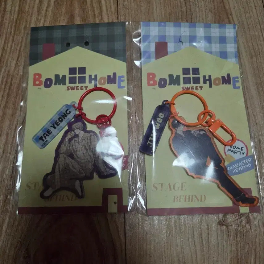 [BUNJANG] Home Party Stage Behind Character Keyring Bundle Set / 홈파티 스테이지비하인드 캐릭터키링 일괄