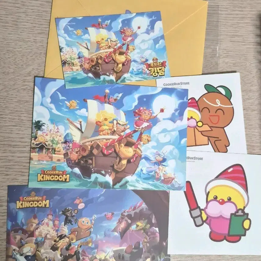 [BUNJANG] Cookie Run Kingdom Postcard / 쿠키런 킹덤 엽서 판매
