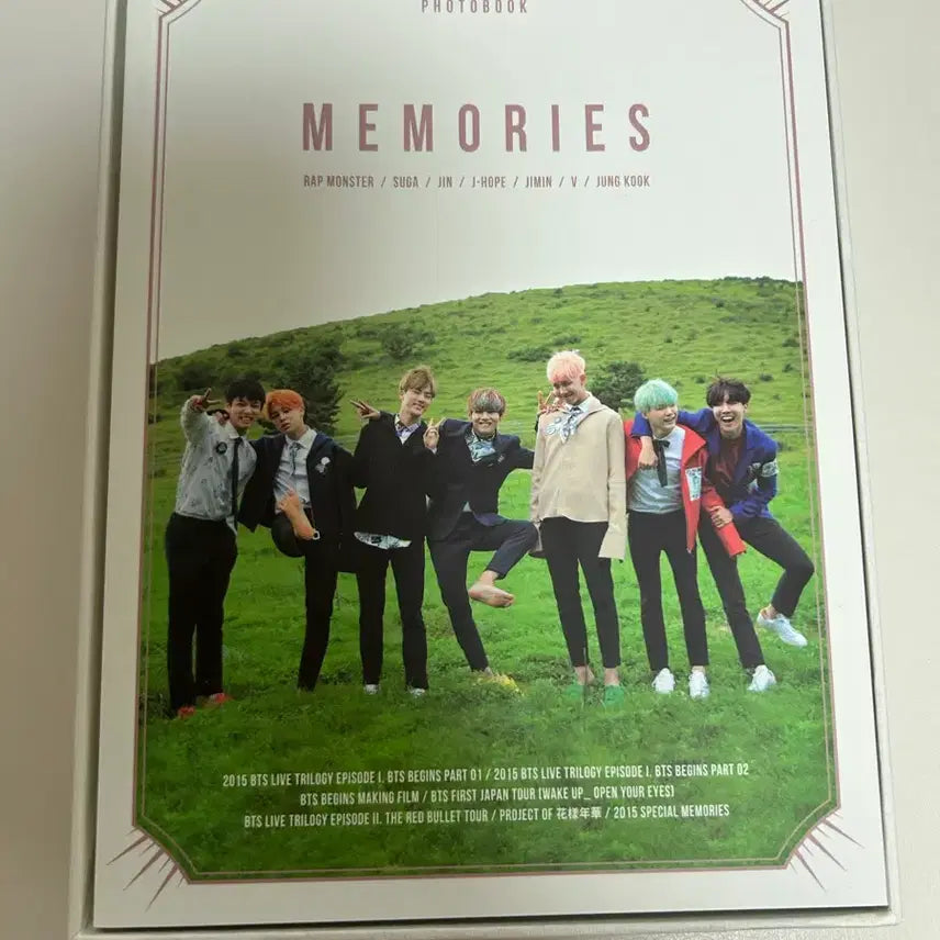 [BUNJANG] BTS 2015 Memories Photobook (Minor Defect) / 방탄소년단 2015 메모리즈 BTS (하자O)