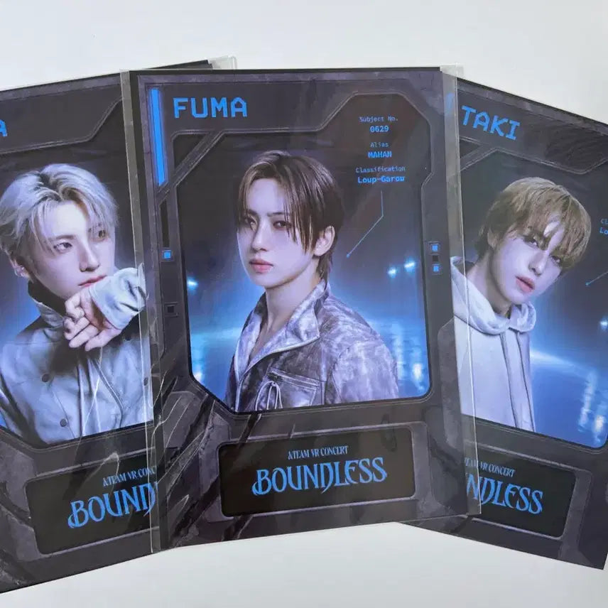[BUNJANG] ENHYPEN Fuma Yuma Taki VR POB Postcard Bundle Set / (일괄) 앤팀 후마 유마 타키 vr 특전 엽서