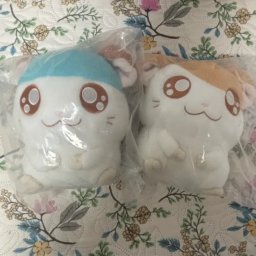 [BUNJANG] Hamtaro Kuji Plush Bundle Set (Dukkeuni, Hamtaro) / 방가방가 햄토리 쿠지 인형 일괄 (두건이,햄토리)