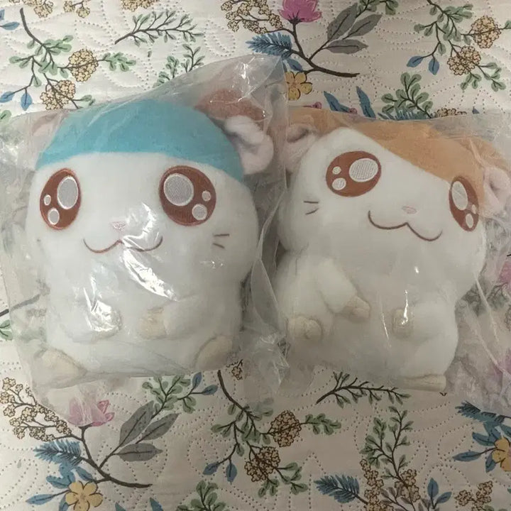 [BUNJANG] Hamtaro Kuji Plush Bundle Set (Dukkeuni, Hamtaro) / 방가방가 햄토리 쿠지 인형 일괄 (두건이,햄토리)