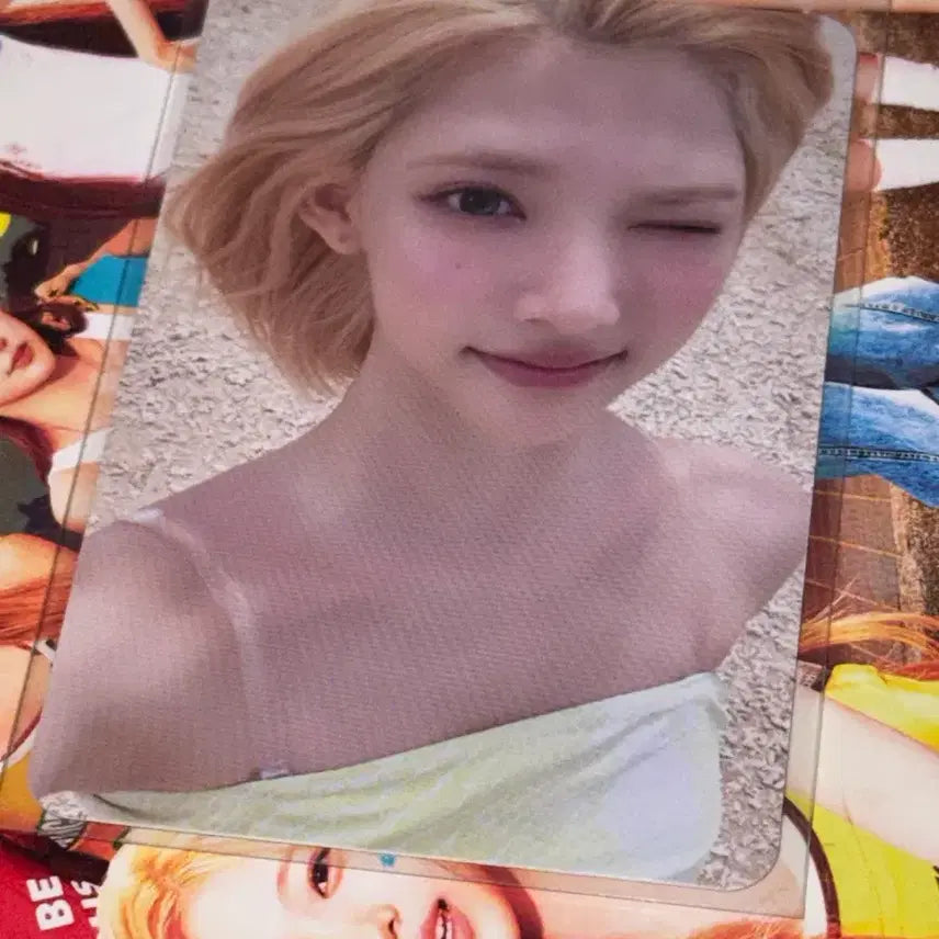 [BUNJANG] LEMONA Heart Heart Summer Kit Jiwoo Photocard / 레몬탱 하투하 썸머키트 지우 양도