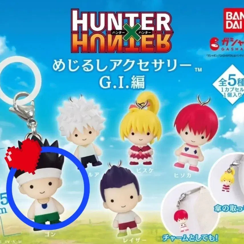 [BUNJANG] Hunter x Hunter Gon Majirushi Grid Island Majirushi / 헌터헌터 메지루시 곤 메지루시 g.i 그리드아일랜드 헌터x헌터 메지루시