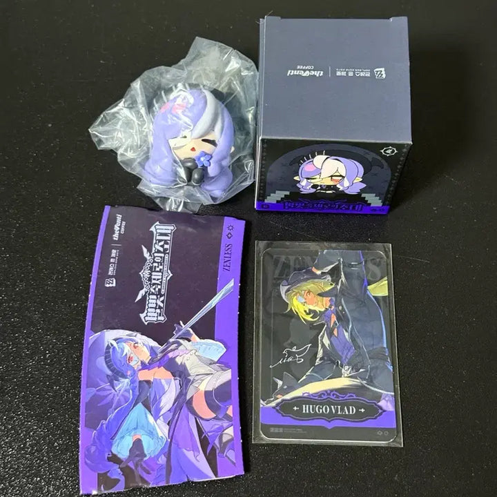 [BUNJANG] Zenless Zone Zero Vivian Figure, Vivian Cup Holder, Hugo Photocard Bundle / 젠레스 존 제로 젠존제 눈 감은 비비안 피규어 컵홀더 휴고 포카 더벤티