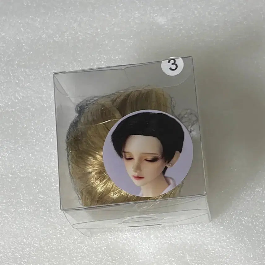 [BUNJANG] KakaplaNet TaoBao 8-9 inch Blonde Setting Wig for Ball-Jointed Doll / 구관 작은sd 8-9인치 금발 세팅 셋팅가발 카카플래닛 타오바오
