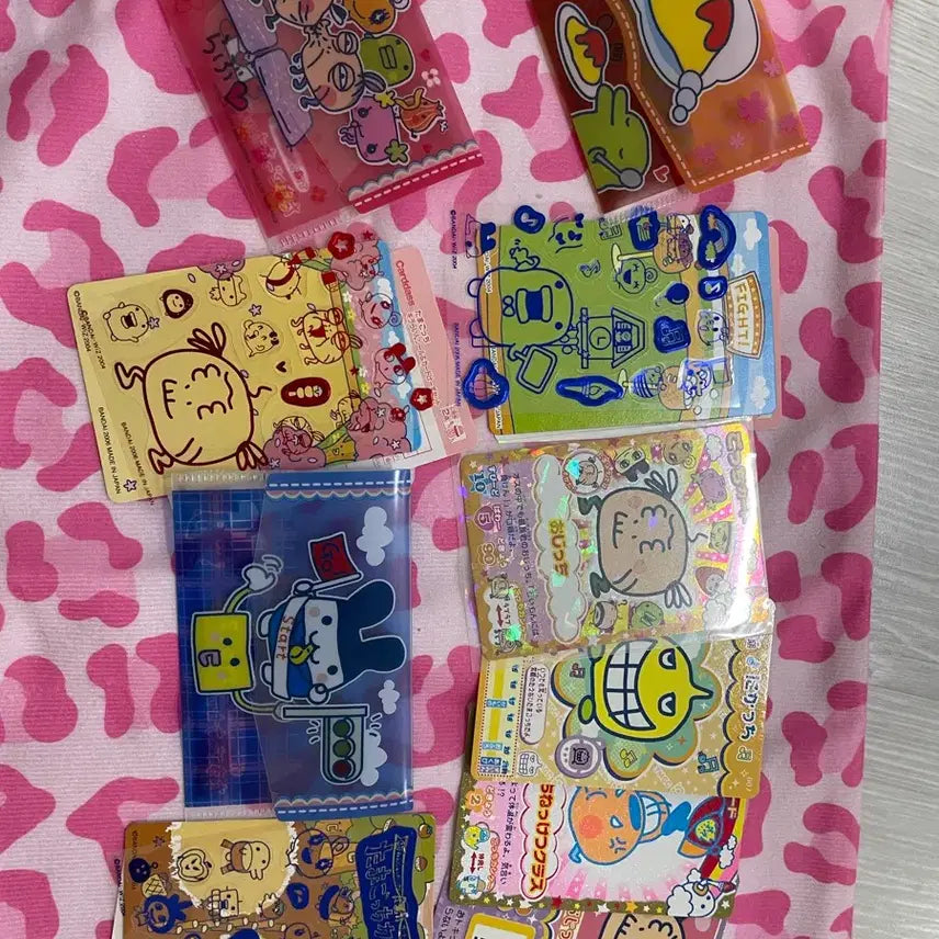 [BUNJANG] Tamagotchi Character Card Holder Set / 다마고치 카드홀더 세트입니다