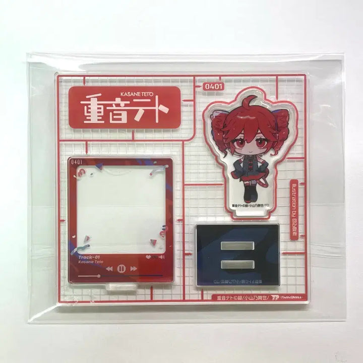 [BUNJANG] Kasane Teto UTAU Vocal Synthesizer Acrylic Stand / 카사네 테토 아크릴 테토 팝업 우타우 테토 음성합성엔진