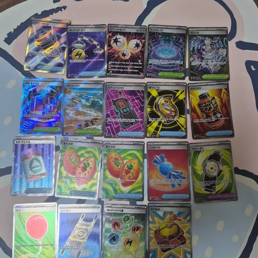 [BUNJANG] Pokemon Trading Cards Bundle Set (AR, SR) / (포켓몬카드 일괄) ar, sr 포켓몬, sr 아이템 (판매, 교환)