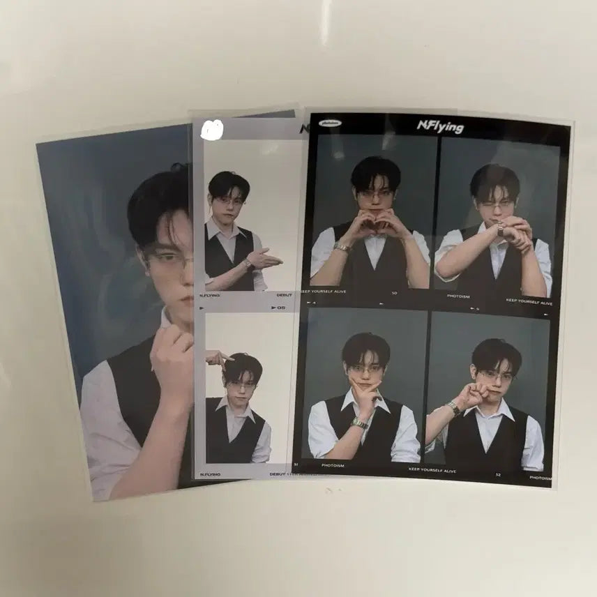 [BUNJANG] N.Flying Cha Hun Bundle Set Photoism Photocard / 엔플라잉 포토이즘 차훈 일괄
