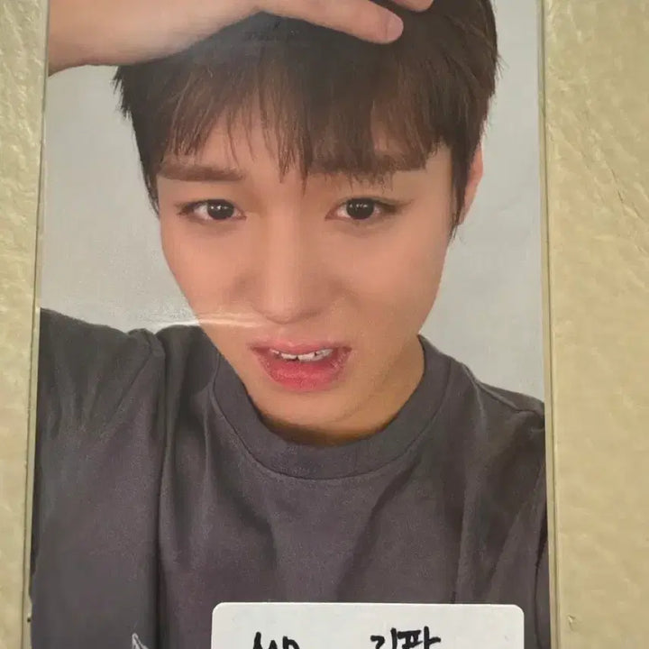[BUNJANG] Park Ji Hoon Reflect Long Sleeve with Photocard / 박지훈 리플렉트 MD_긴팔 포카 포함