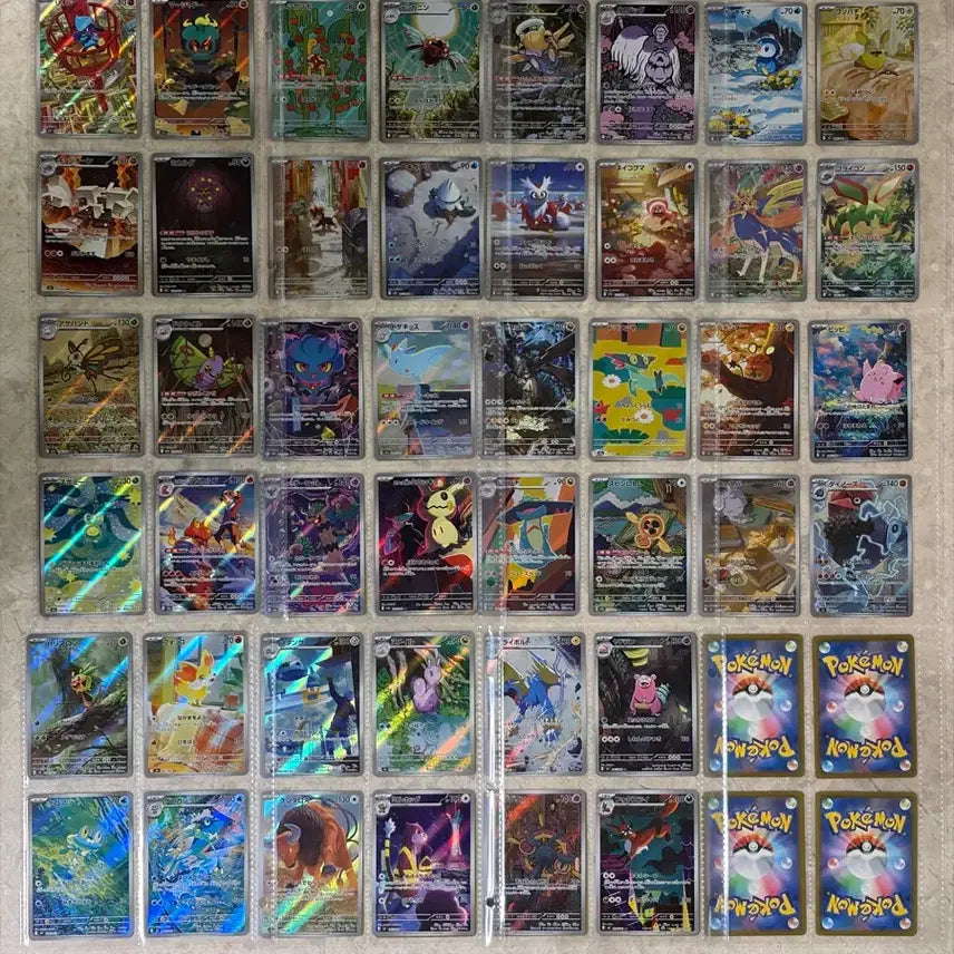 [BUNJANG] Pokemon Card Mega Series Complete Set Binder/Album (Japanese AR 92 Types) / [일판 AR 메가 전종 92개] 포켓몬카드 메가 시리즈 전종 바인더/앨범