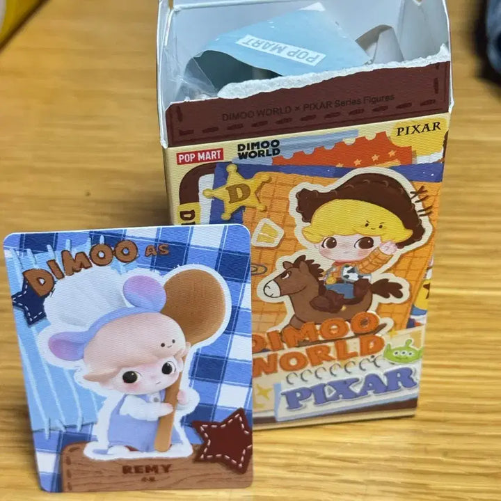 [BUNJANG] Dimoo Pixar Remy Figure (Sealed) / 디무 픽사 피규어 레미 (미개봉)