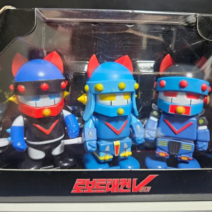 [BUNJANG] Robot Taekwon V Wind-up Figure 3-Set / 로보트태권브이 태엽 피규어 3종 세트 팝니다