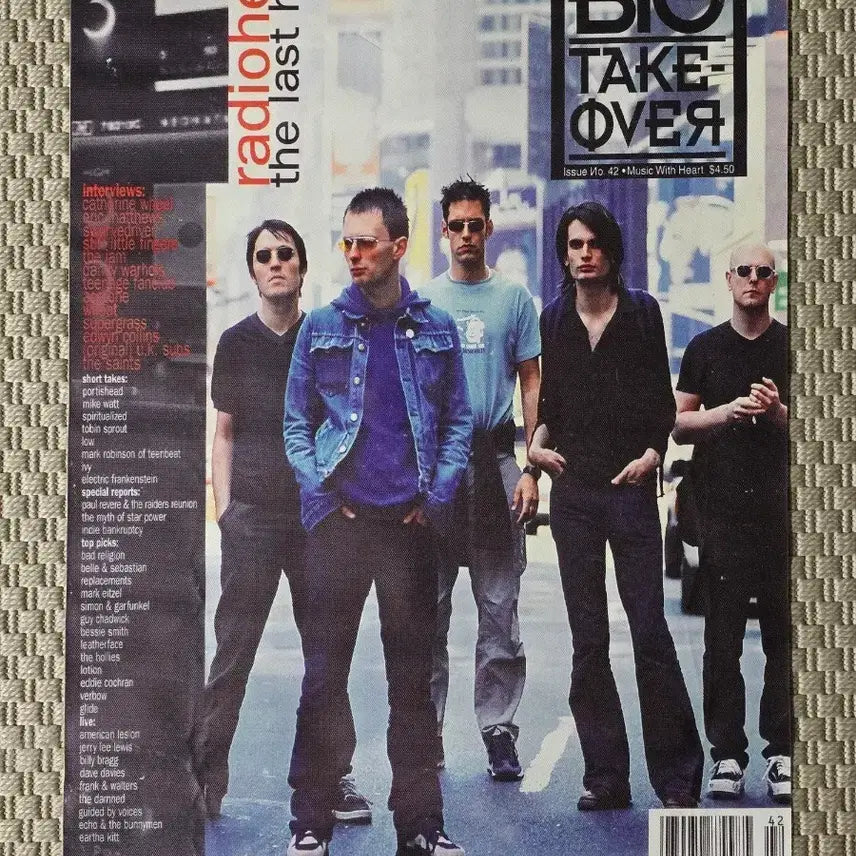 [BUNJANG] Radiohead The Big Takeover Fabric Poster / 포스터 RADIOHEAD 라디오헤드 패브릭 포스터