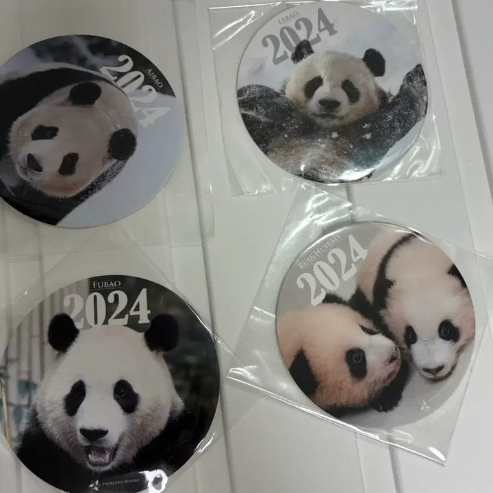 [BUNJANG] Bao Family Fu Bao Coaster Bundle Set / 푸바오 바오패밀리 코스터 드볼 일괄판매