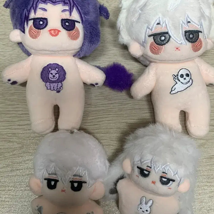 [BUNJANG] Blue Lock Nagi &amp; Reo Unofficial Plush Doll Bundle Set / 블루록 나기 레오 비공식 솜인형 일괄