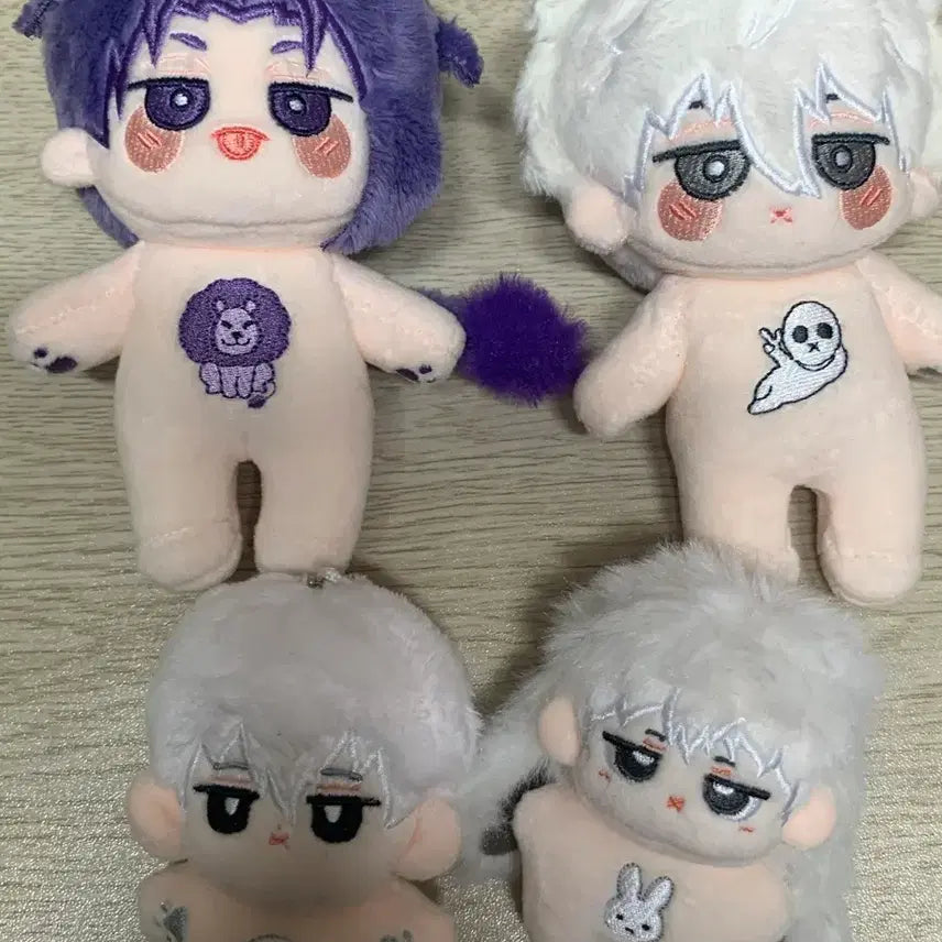[BUNJANG] Blue Lock Nagi &amp; Reo Unofficial Plush Doll Bundle Set / 블루록 나기 레오 비공식 솜인형 일괄
