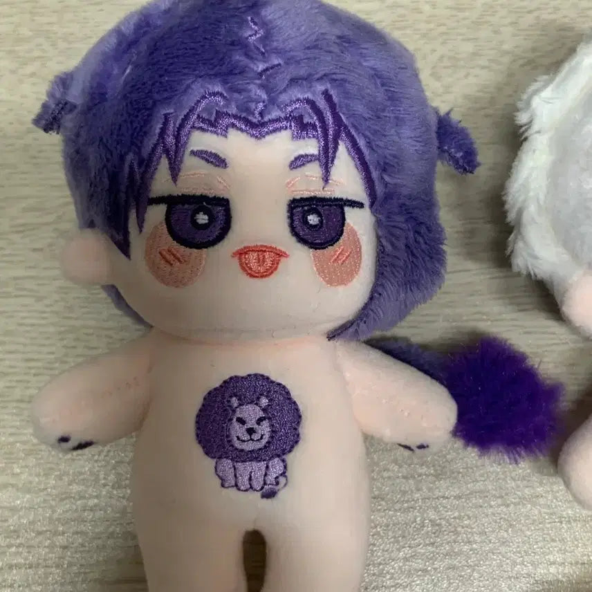 [BUNJANG] Blue Lock Nagi &amp; Reo Unofficial Plush Doll Bundle Set / 블루록 나기 레오 비공식 솜인형 일괄