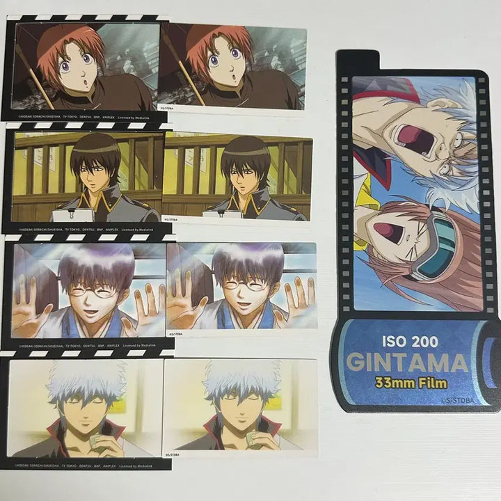 [BUNJANG] Gintama The Movie Gintoki Kagura Kamui Yamazaki Shinpachi Film Collectible / 은혼 필름 카드 긴토키 카구라 카무이 야마자키 신파치 양도