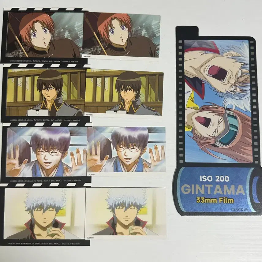 [BUNJANG] Gintama The Movie Gintoki Kagura Kamui Yamazaki Shinpachi Film Collectible / 은혼 필름 카드 긴토키 카구라 카무이 야마자키 신파치 양도