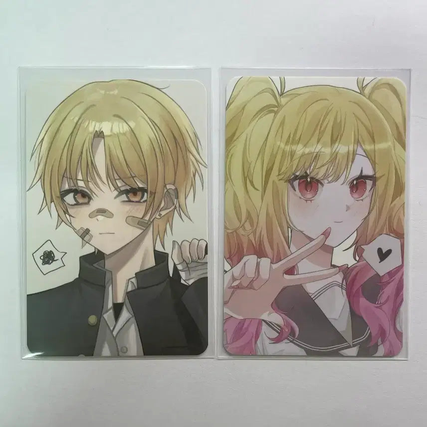 [BUNJANG] Project Sekai Tenma Tsukasa Tenma Saki Photocard Bundle Set / 프로세카 프세카 비공굿 포카 텐마 츠카사 텐마 사키