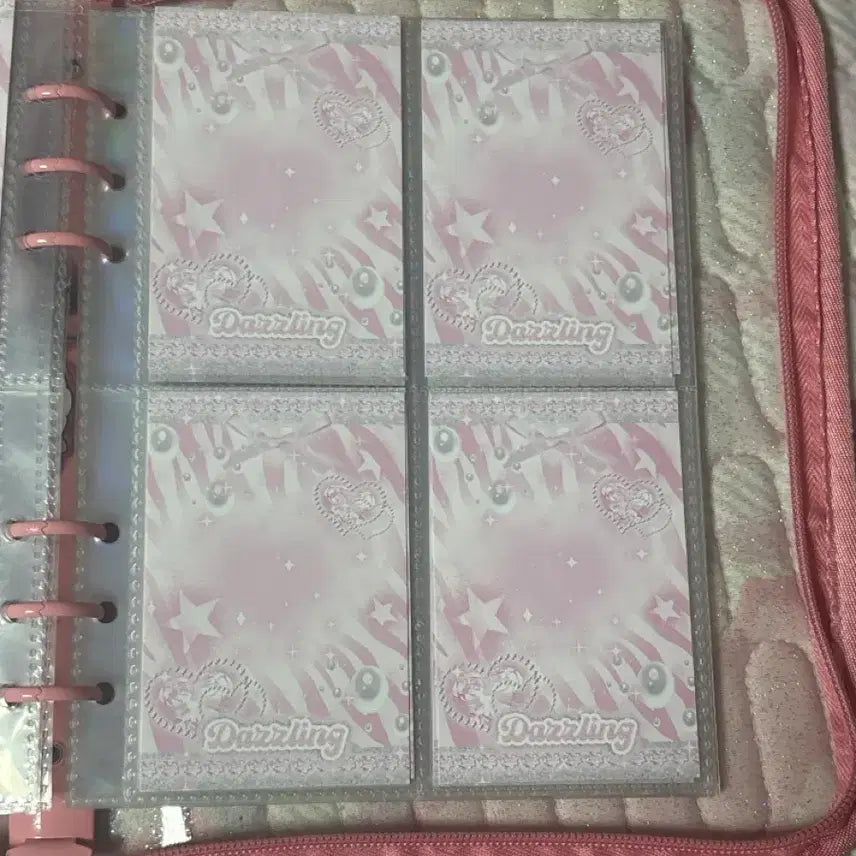 [BUNJANG] Photocard Binder with Hologram Sleeves / 포카 바인더 양도합니다!!