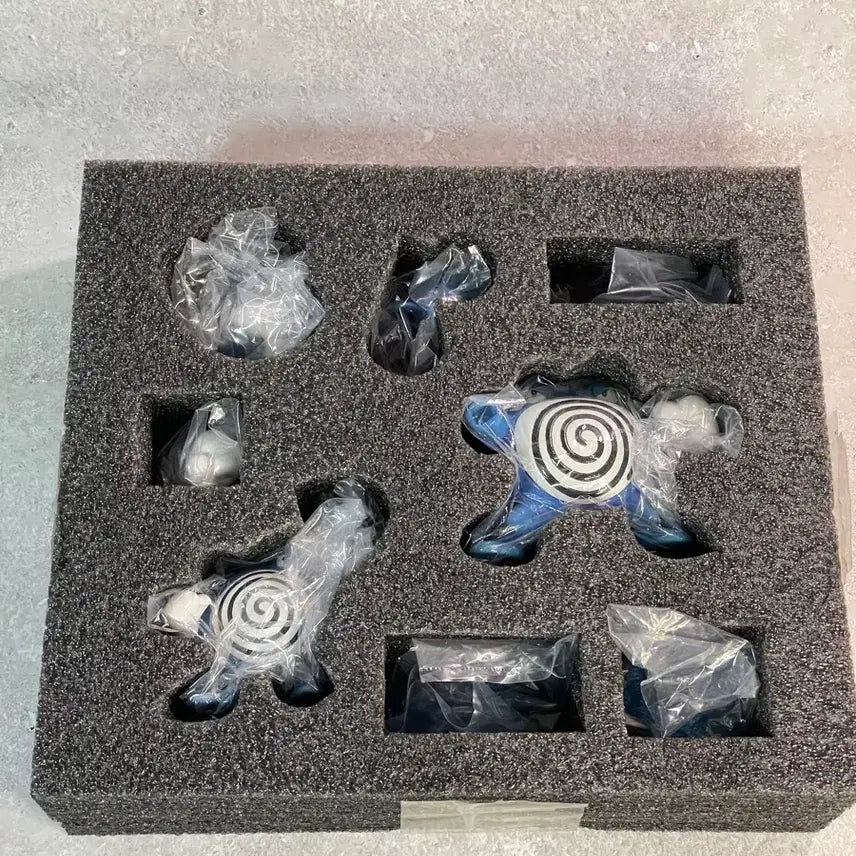 [BUNJANG] MG Studio 1/20 Poliwag Evolution Tree Resin Figure / [포켓몬 레진] 1/20 강챙이 진화트리 레진 피규어
