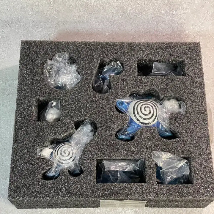 [BUNJANG] MG Studio 1/20 Poliwag Evolution Tree Resin Figure / [포켓몬 레진] 1/20 강챙이 진화트리 레진 피규어