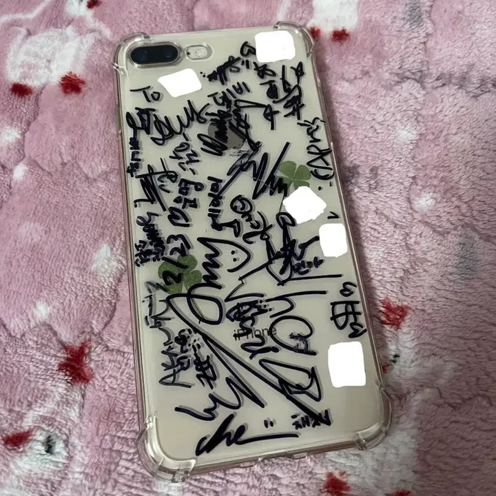 [BUNJANG] Swoopa 2 Bebe 1 Million Choo Bakil Deep N Dap Mannequin Lady Bounce Autographed iPhone 8+ Case / 스우파2 베베 원밀리언 츠바킬 딥앤댑 마네퀸 레이디바운스 친필싸인
