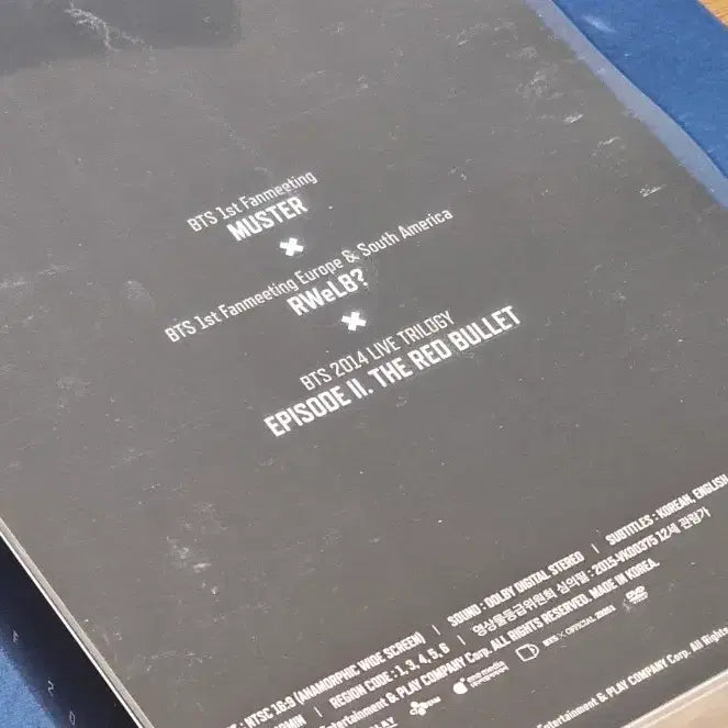 [BUNJANG] BTS 2014 Memories DVD / BTS 2014 메모리즈 DVD/ 방탄2014메모리즈