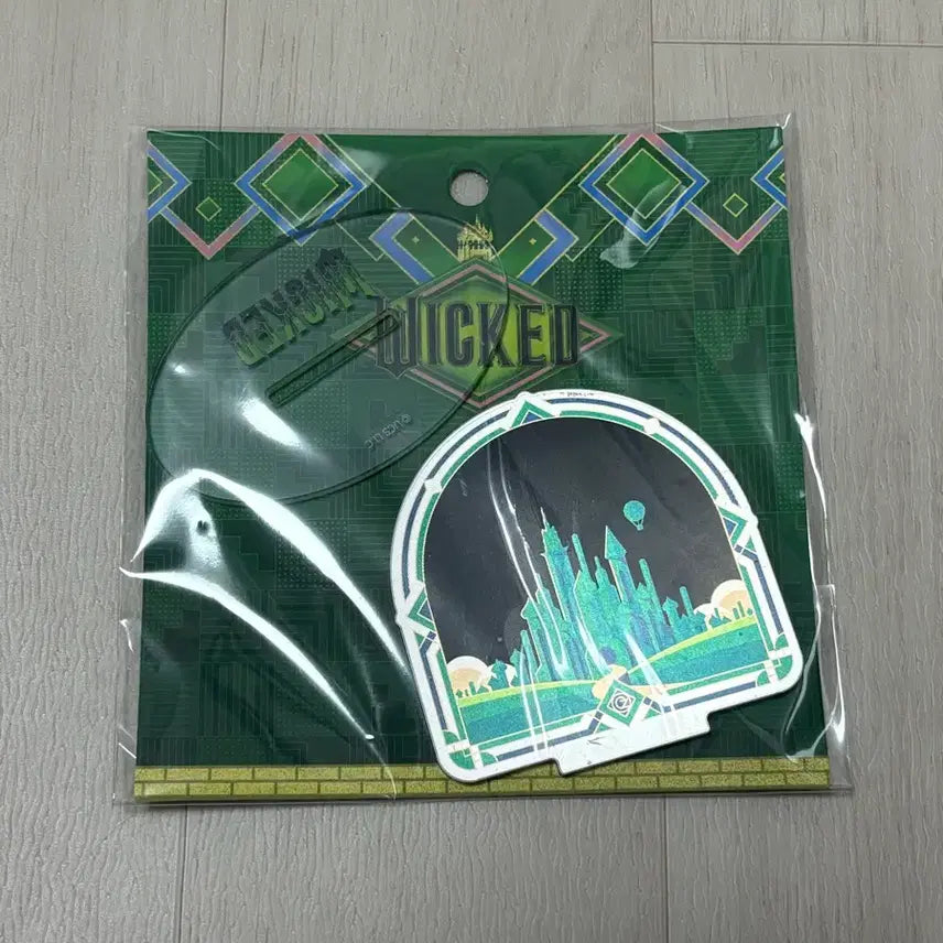 [BUNJANG] Wicked Emerald City Acrylic Lenticular Stand (Sealed) / 미개봉)영화 위키드 에메랄드시티 아크릴 렌티큘러 스탠드