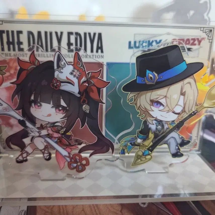[BUNJANG] Honkai Star Rail Ediya Collaboration Limited Edition Acrylic Set / 붕괴 스타레일 / 붕스 이디야 콜라보 한정판 MD 아크릴세트