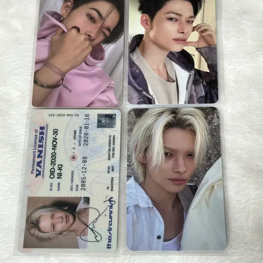 [BUNJANG] ENHYPEN Niki Photocard Bundle Set / 엔하이픈 니키 포카 일괄 양도