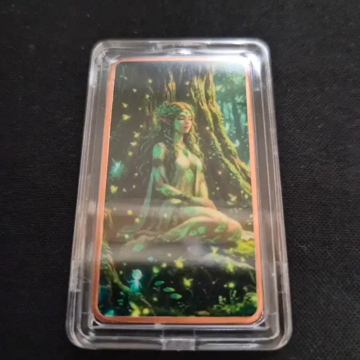 [BUNJANG] 1 oz "Forest Fairy" Colored Ingot / 색채 구리바 1온스 숲의 요정