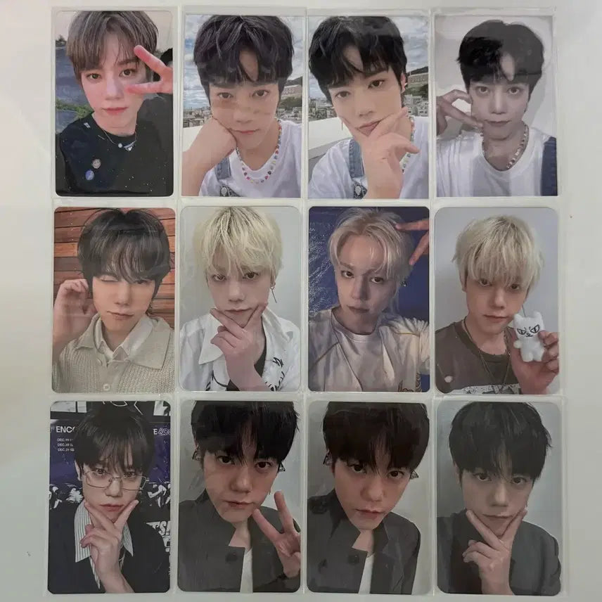 [BUNJANG] N.Flying Cha Hun Photocard Bundle Set / 엔플라잉 차훈 포카 일괄 미공포 트레카 등등