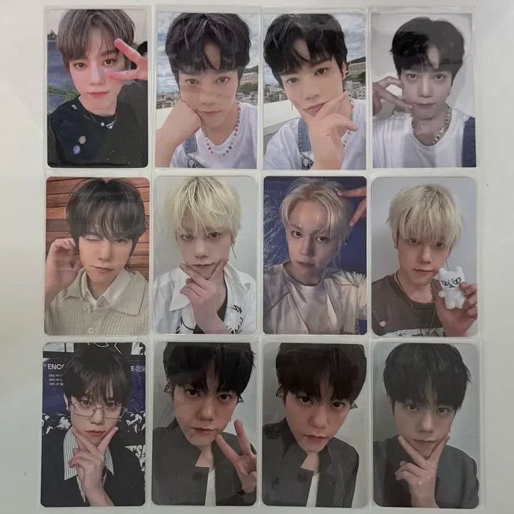 [BUNJANG] N.Flying Cha Hun Photocard Bundle Set / 엔플라잉 차훈 포카 일괄 미공포 트레카 등등