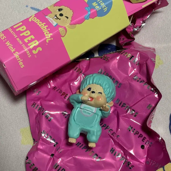 [BUNJANG] Monchhichi Hipper Colors Wink Series Mint / 몬치치 히퍼 컬러즈 윙크 시리즈 민트