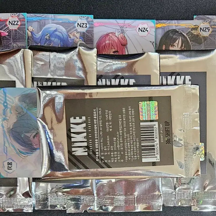 [BUNJANG] Goddess of Victory: Nikke AR Card Vol. 5 Full Set &amp; Deluxe Recruitment Ticket Vol. 6 Full Set / 니케 ar 카드 vol5 + 고급 모집 티켓 vol6 전종 세트