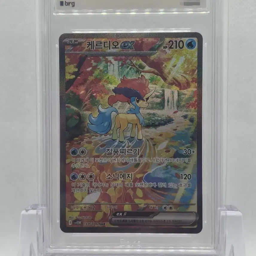 [BUNJANG] Pokemon Card Kerudio SAR Graded 9 / [BRG 9] 포켓몬카드 케르디오 SAR