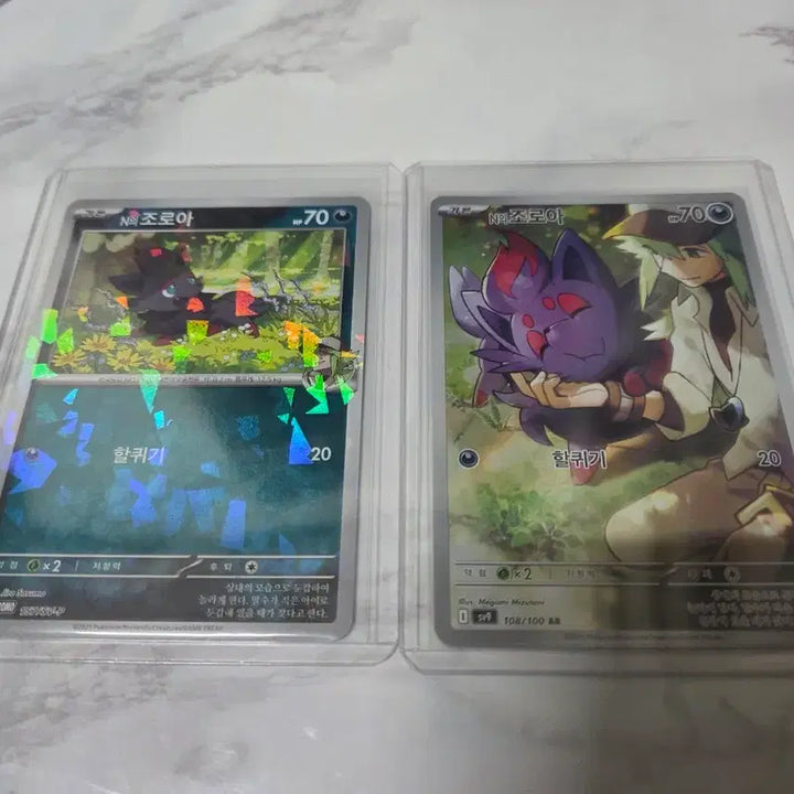 [BUNJANG] Zoroark Promo &amp; AR Card / n의 조로아 프로모와 ar 판매합니다~!!