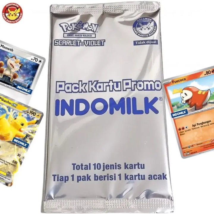 [BUNJANG] Pokemon Card Indonesia Indomilk Sealed Promo Pack / 포켓몬카드 인도네시아 인도밀크 미개봉 프로모팩 판매합니다