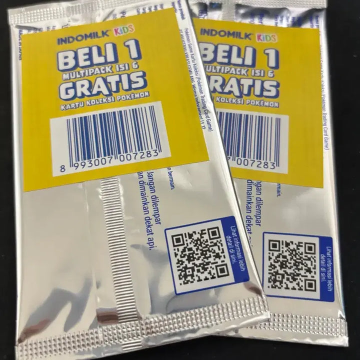 [BUNJANG] Pokemon Card Indonesia Indomilk Sealed Promo Pack / 포켓몬카드 인도네시아 인도밀크 미개봉 프로모팩 판매합니다