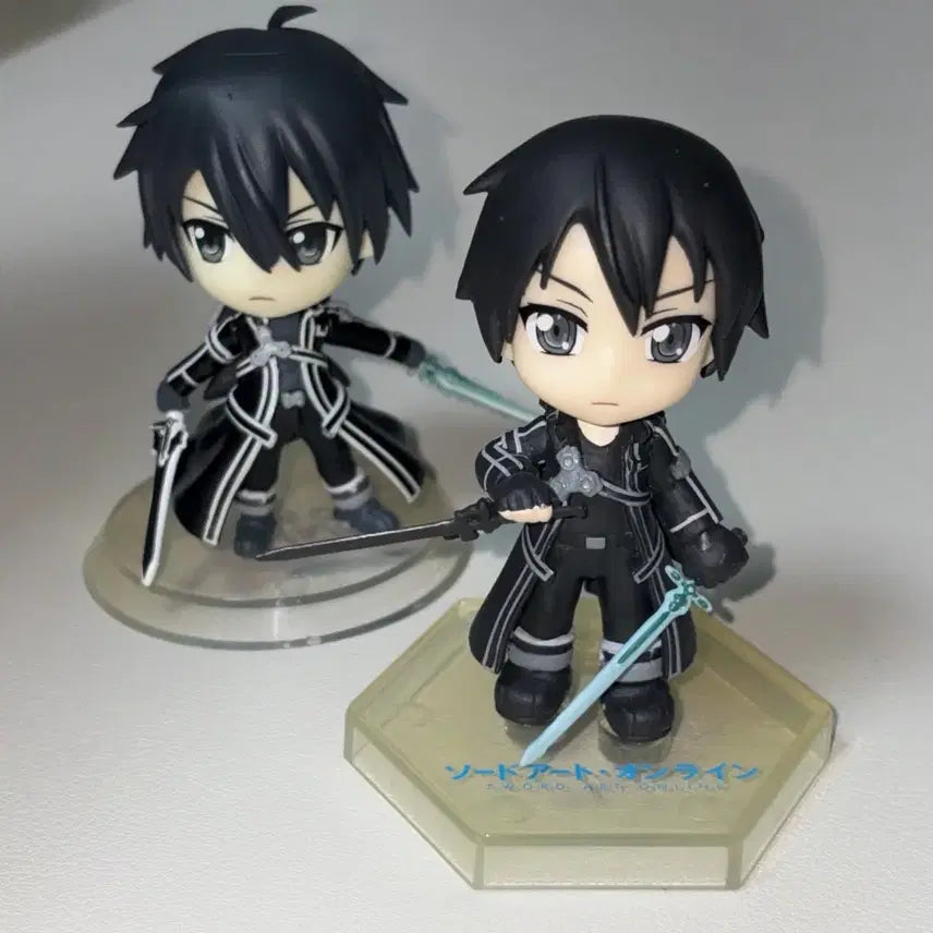 [BUNJANG] Sword Art Online Kirito Mini Figure Bundle Set / 일괄) 소드 아트 온라인 키리토 미니 피규어 소아온 고전 미소녀