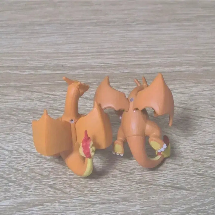 [BUNJANG] Pokemon Figure Strap Gacha Charizard Set / 포켓몬 피규어 스트랩 가챠 리자몽 세트
