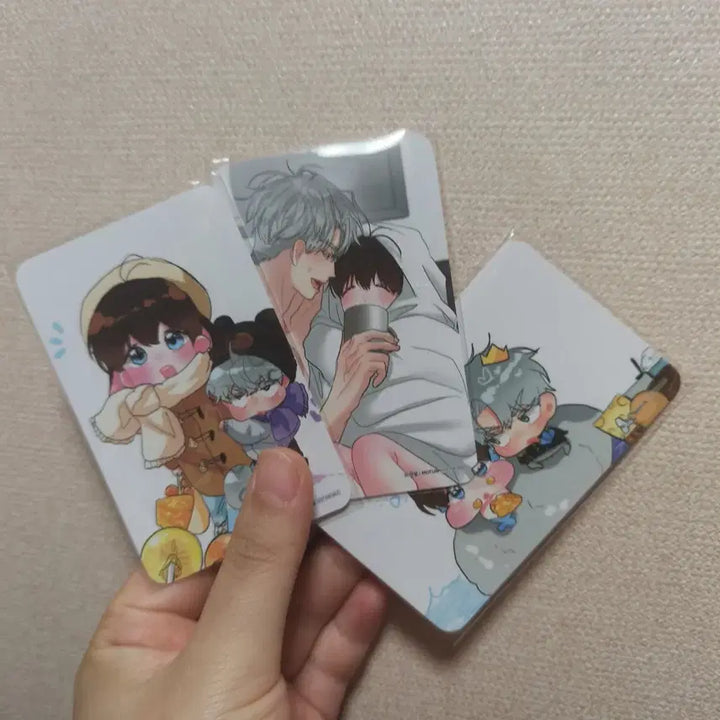 [BUNJANG] Peppermint Candy Mopeong Collaboration Photocard Set / 박하사탕 모펀 콜라보 포토카드 3종 팝업 포카