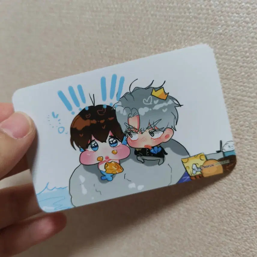 [BUNJANG] Peppermint Candy Mopeong Collaboration Photocard Set / 박하사탕 모펀 콜라보 포토카드 3종 팝업 포카