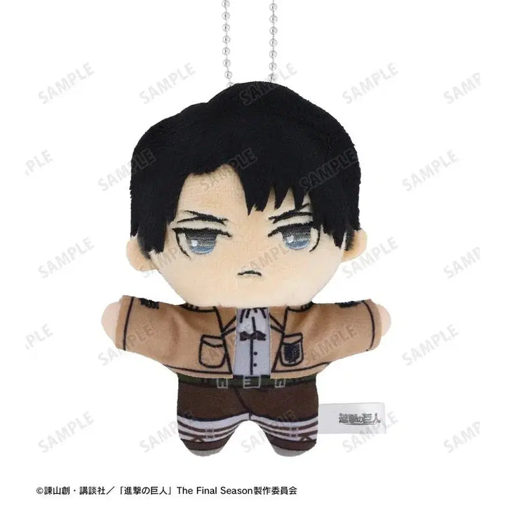 [BUNJANG] Attack on Titan Levi Ackerman Chokonto Nuigurumi Plush / [새상품] 진격의거인 진격거 리바이 인형 리바이 쵸콘토 누이구루미 정품